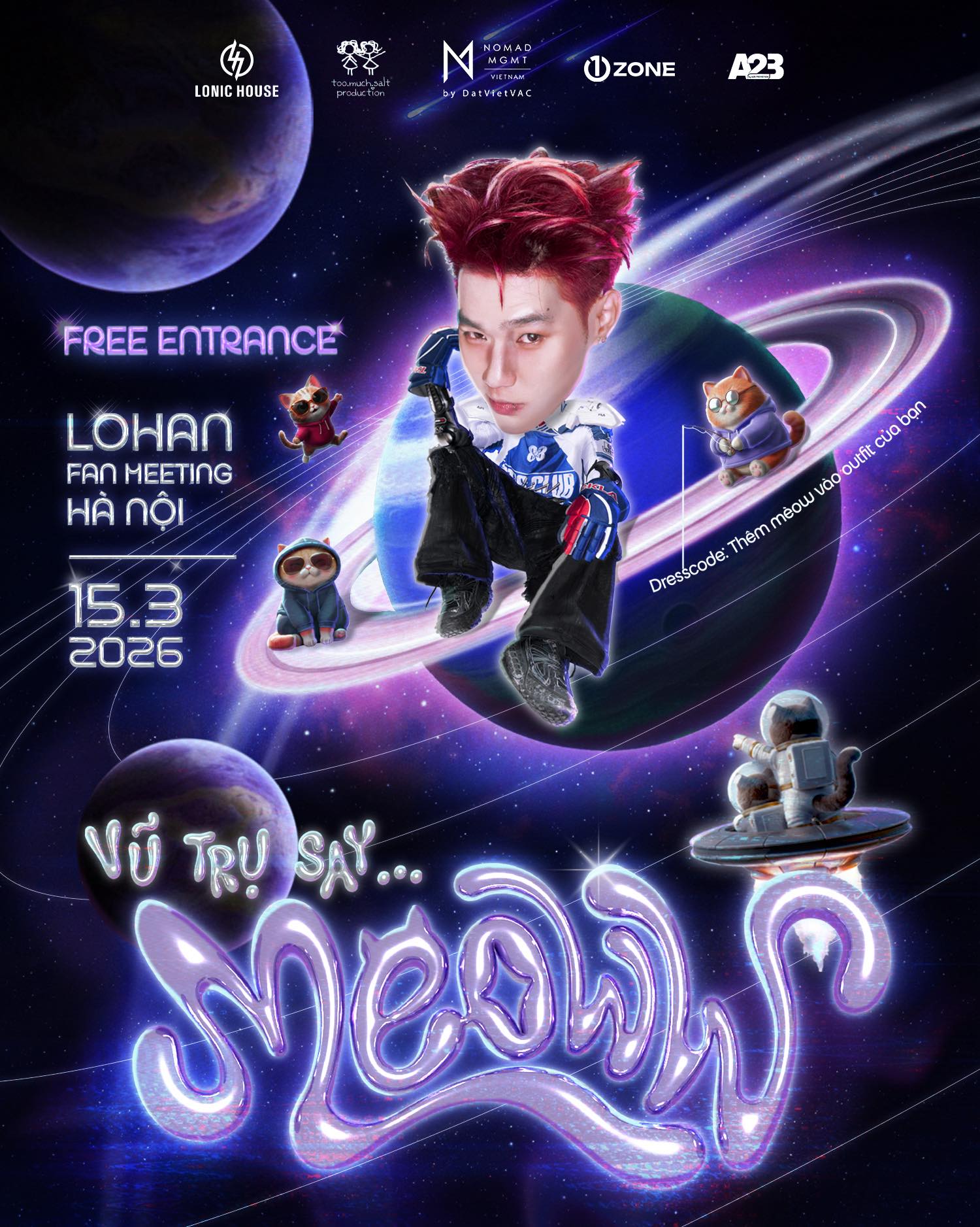 Fanmeeting của nam ca sĩ từng là sinh viên Học viện Cảnh sát: VNeID định danh mức 2 mới được check-in, vé 0 đồng hết sạch trong tích tắc- Ảnh 1.