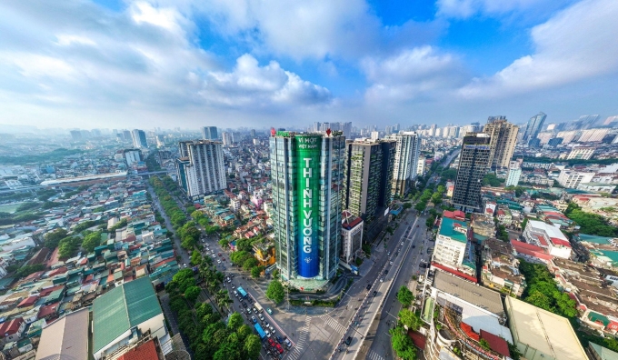 Tòa nhà VPBank tại Láng Hạ. Ảnh: VPBank