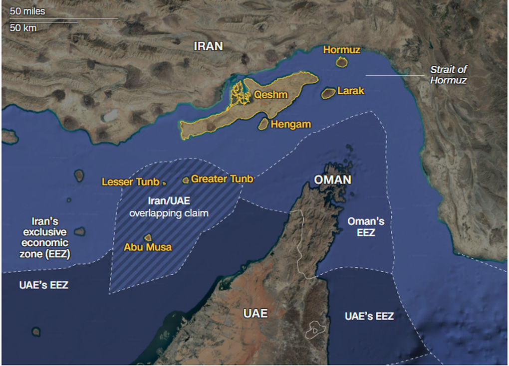 Vành đai phòng thủ được ví như những tàu sân bay không chìm của Iran - 1