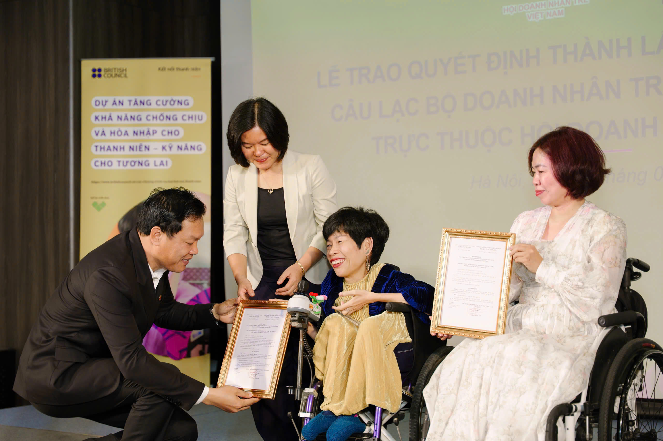 Vị chủ tịch khuyết tật nói về 'đường đua khốc liệt' của doanh nghiệp xã hội 1 Vị chủ tịch khuyết tật nói về 'đường đua khốc liệt' của doanh nghiệp xã hội - Ảnh 1.