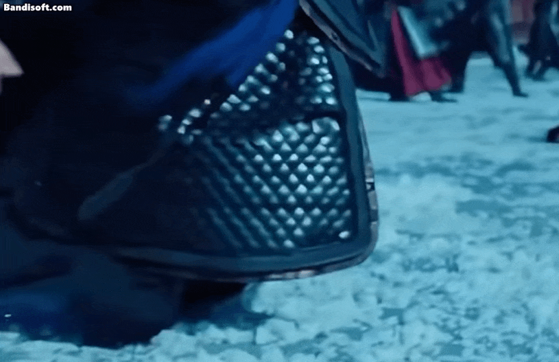 Vi than dung sau cac canh quay tuyet my cua