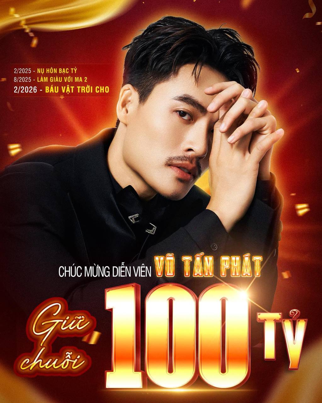 Ngôi sao đắt show nhất Việt Nam hiện tại: Mới đầu năm đã đóng 4 phim siêu hot, giữ chuỗi liên tiếp 3 phim trăm tỷ- Ảnh 1.