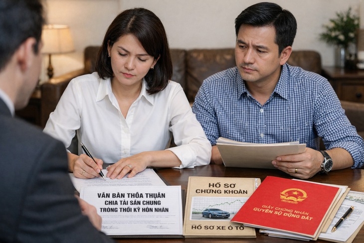 Vợ chồng mà đòi chia tài sản có phải muốn ly hôn? 1 Vợ chồng mà đòi chia tài sản có phải muốn ly hôn? - Ảnh 1.