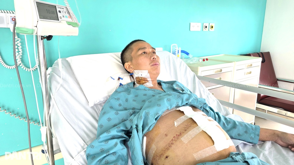 Vợ hiến gan cứu chồng, gia đình 7 người lâm cảnh kiệt quệ - 1