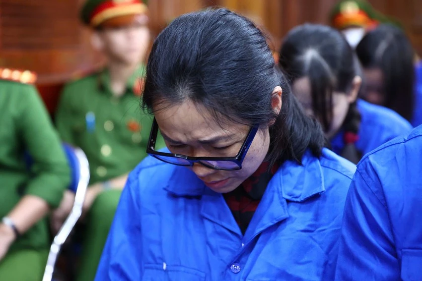 Bị cáo Hồ Thị Thanh Phương. Ảnh: TRẦN LINH vu-an-xay-ra-tai-cong-ty-kiem-nghiem-keo-kera-sua-hiup-50-100-bi-cao-co-don-khang-cao-1.jpeg