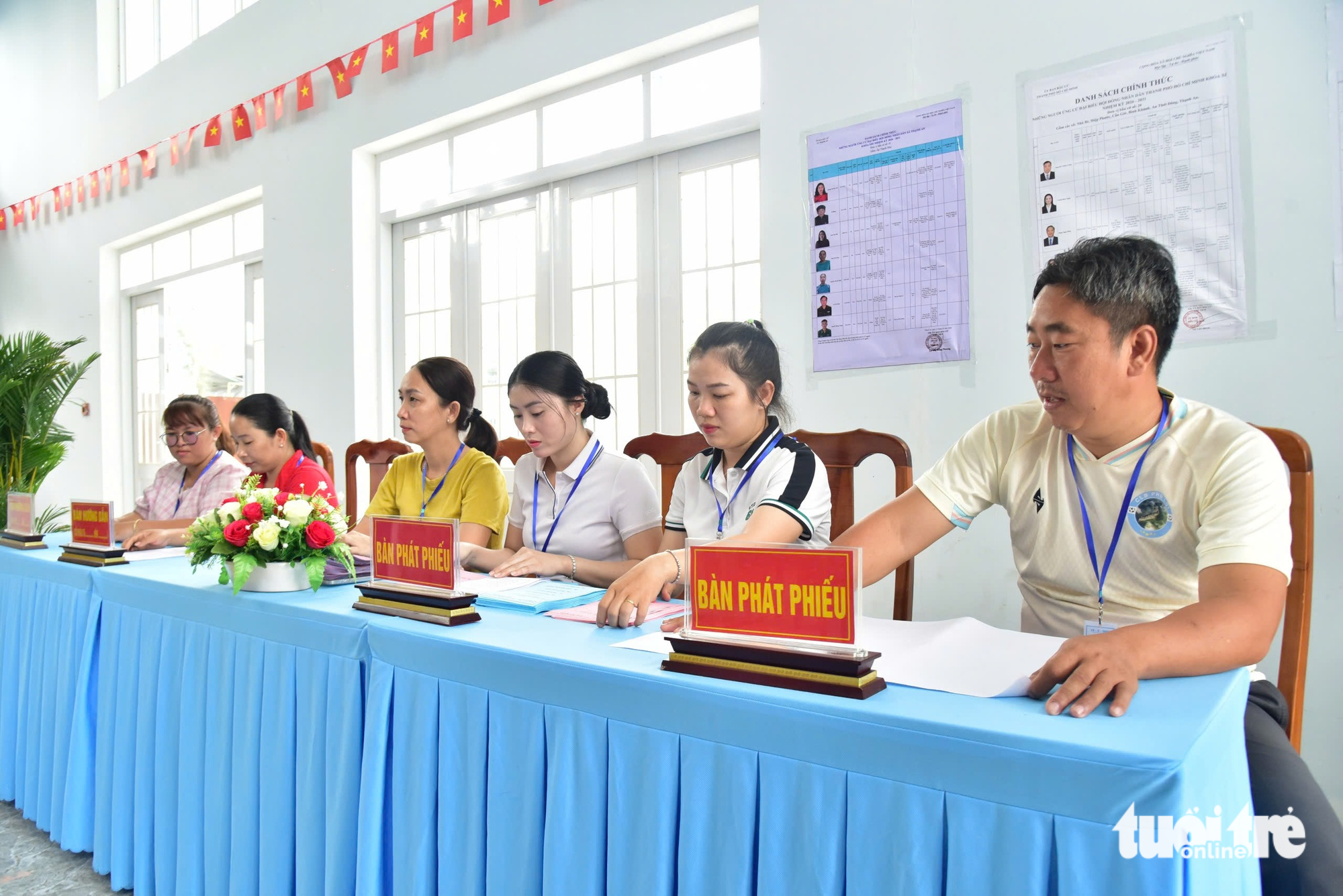 Xã đảo Thạnh An, TP.HCM rộn ràng không khí vận hành thử nghiệm bầu cử 1 Xã đảo Thạnh An, TP.HCM rộn ràng không khí vận hành thử nghiệm bầu cử - Ảnh 1.