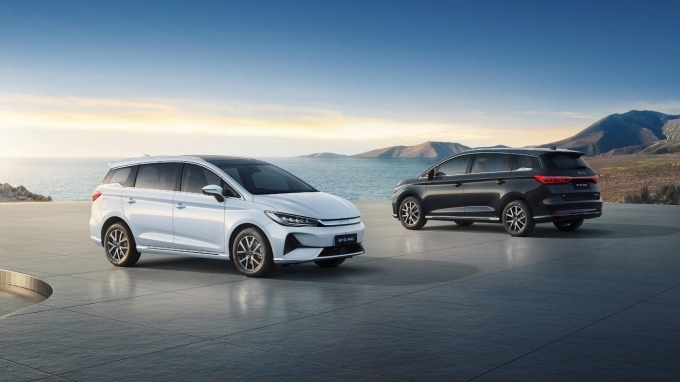BYD M6 hiện là mẫu xe thuần điện có doanh số cao nhất của BYD tại Việt Nam. Ảnh: BYD