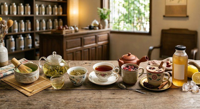 Không phải loại trà nào cũng có lợi ích giống nhau với sức khỏe.