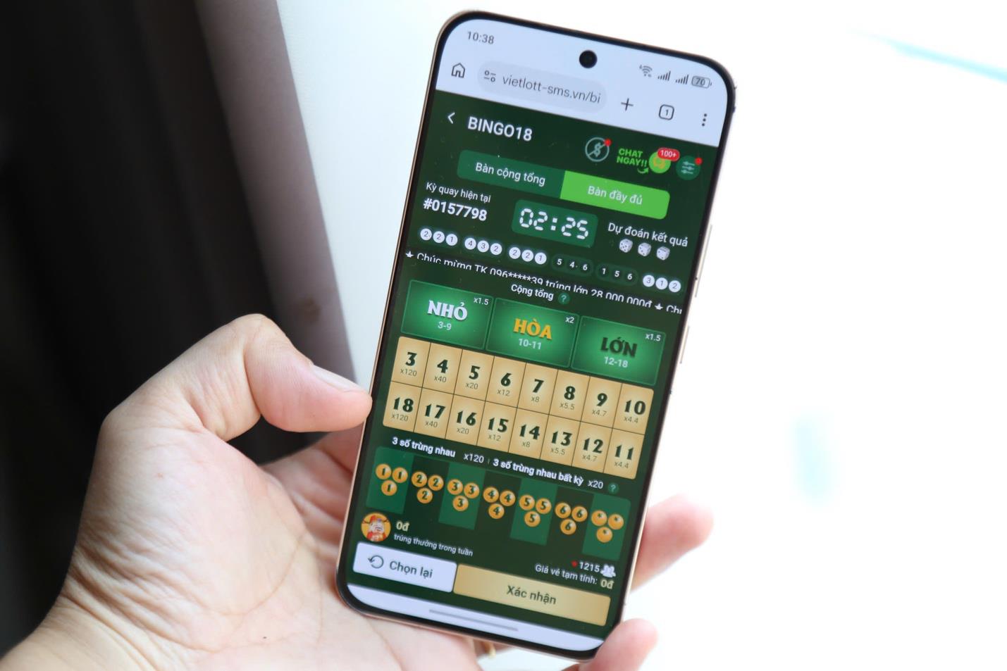 Vietlott SMS - Ảnh 1.