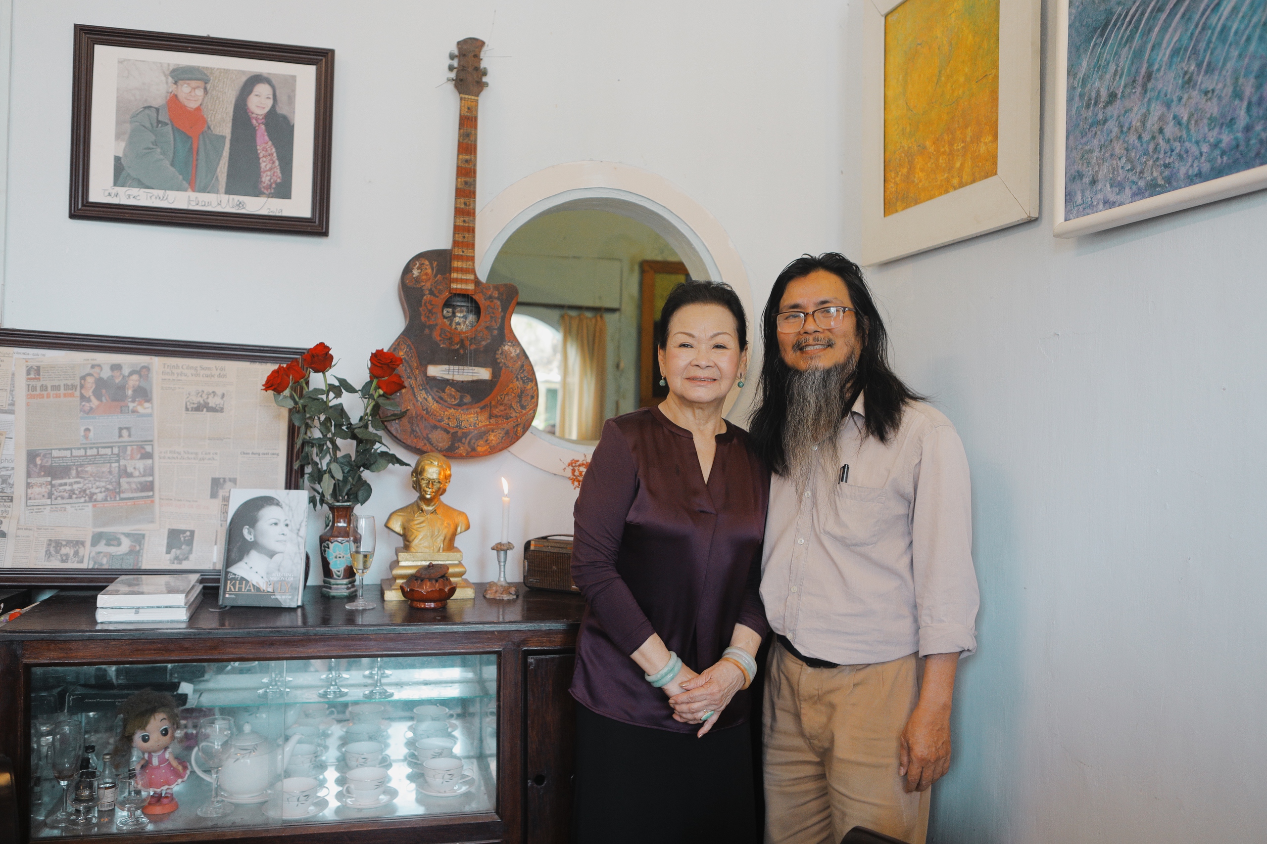 Xúc động những dòng lưu bút nhớ nhạc sĩ Trịnh Công Sơn nơi Gác Trịnh- Ảnh 1.