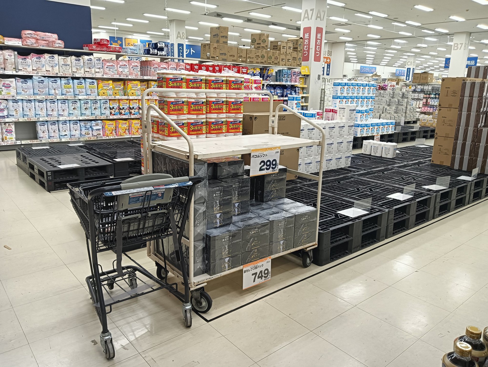 Xung đột Trung Đông kéo dài, người dân Nhật Bản đổ xô tích trữ giấy vệ sinh- Ảnh 1.