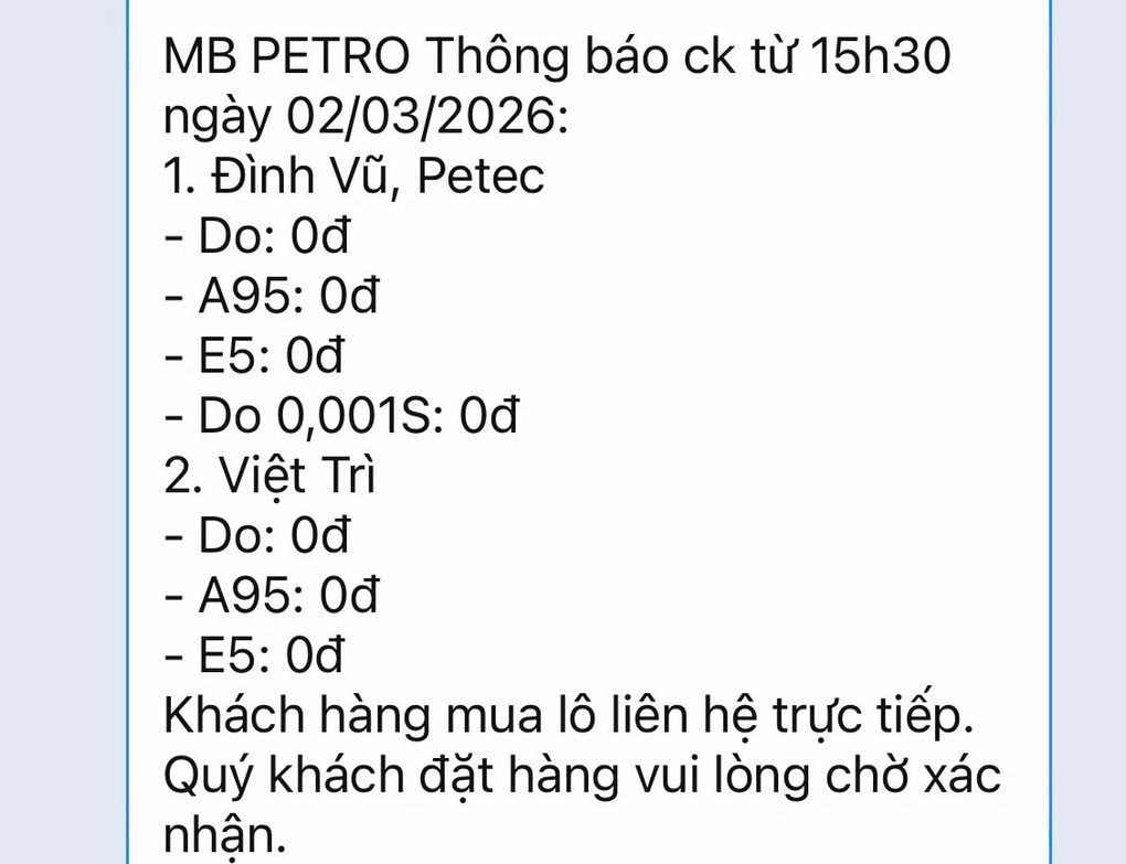 Xung đột Trung Đông leo thang: Giá dầu vọt đỉnh, chiết khấu nội địa về 0 - 1