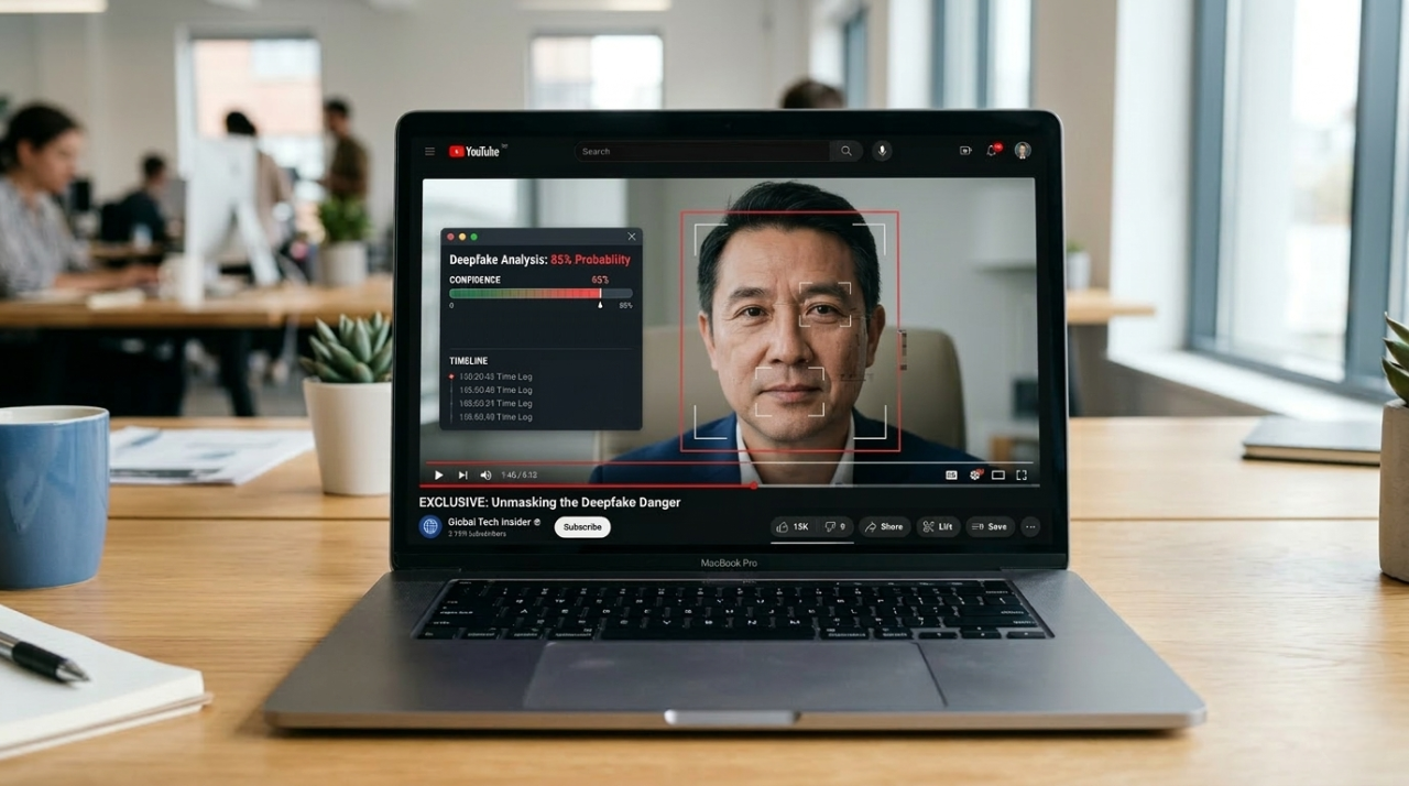 YouTube dùng AI hỗ trợ chính trị gia, nhà báo trước làn sóng deepfake - Ảnh 1.