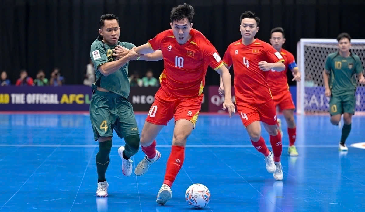 Futsal Việt Nam so tài nảy lửa với Indonesia á quân châu Á: 17 giờ hôm nay, phát trên TV360- Ảnh 1. Futsal Việt Nam so tài nảy lửa với Indonesia á quân châu Á: 17 giờ hôm nay, phát trên TV360- Ảnh 1.