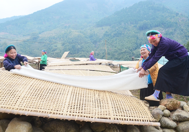 Loại miến không trắng tinh lại được chứng nhận là loại 