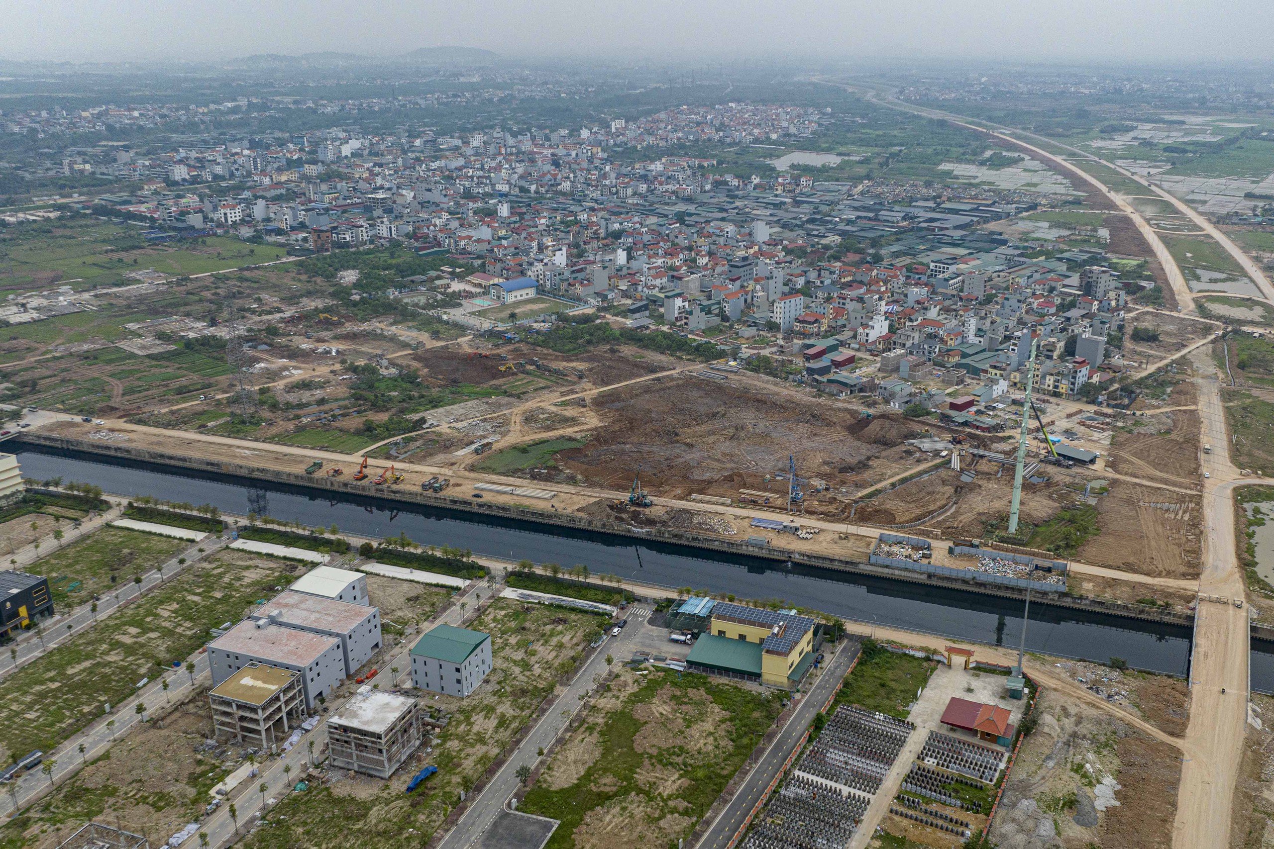 Hà Nội gấp rút thi công 7 hồ điều hòa đón đầu mùa mưa- Ảnh 4.