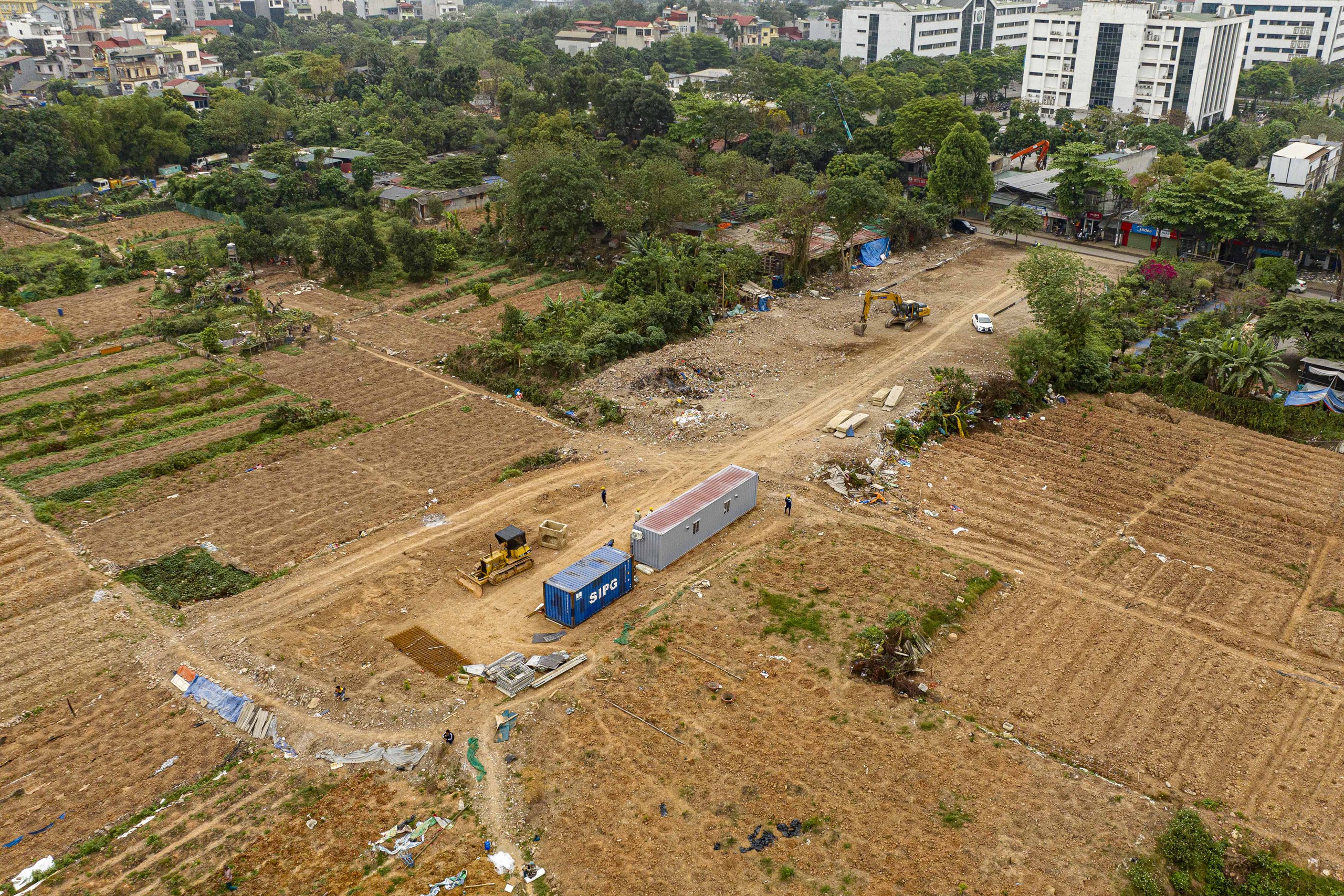 Hà Nội gấp rút thi công 7 hồ điều hòa đón đầu mùa mưa- Ảnh 8.