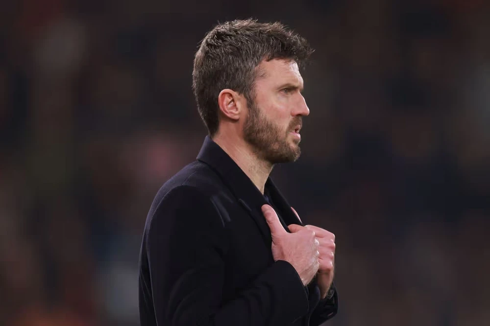 Carrick đã bỏ quy định của Amorim không cho phép các cầu thủ đi nghỉ dưỡng trong các đợt tập trung tuyển quốc gia. ẢNH: AMA mu-michael-carrick.jpg