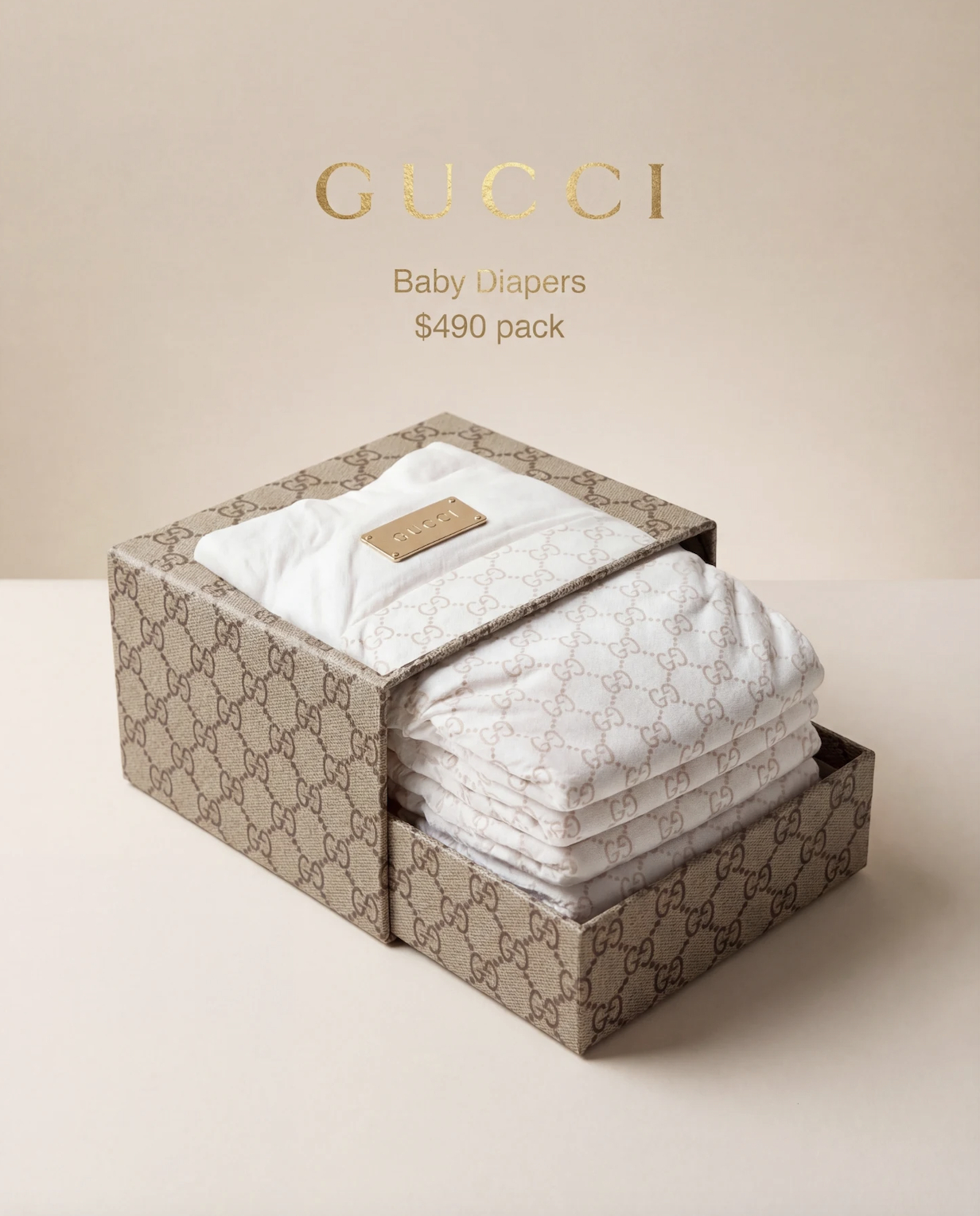 Xôn xao tin Gucci bán tã giấy em bé giá 13 triệu một xấp- Ảnh 2. Xôn xao tin Gucci bán tã giấy em bé giá 13 triệu một xấp- Ảnh 2.