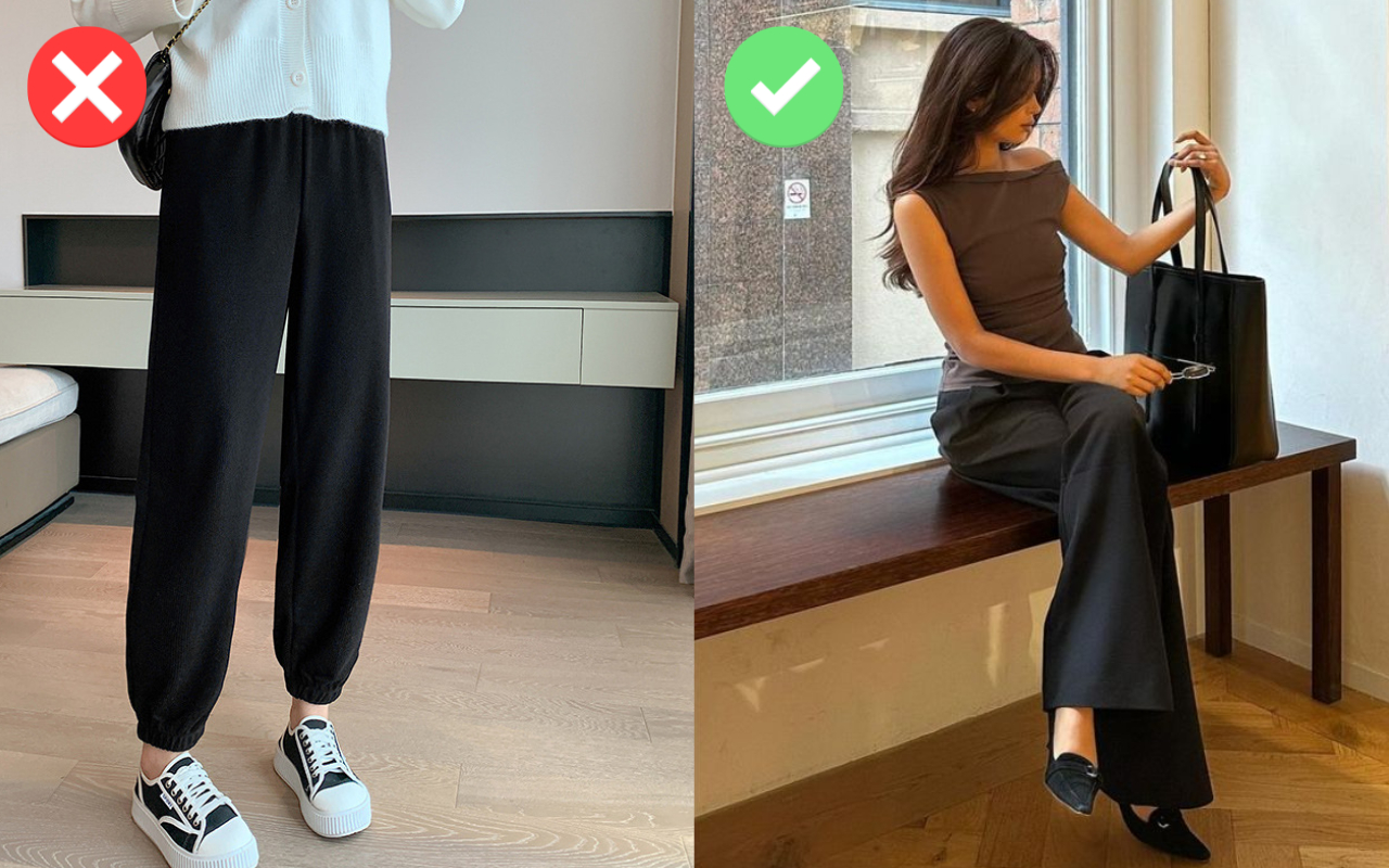 4 kiểu quần đen lỗi thời, mặc kiểu nào cũng kém sang, rẻ mấy cũng ĐỪNG nên sắm- Ảnh 2.