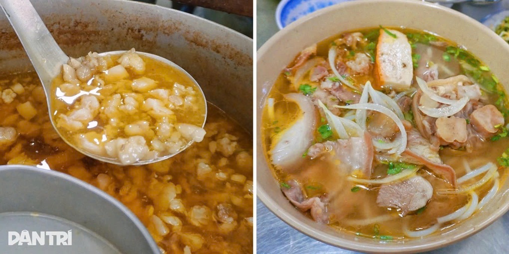 Khách Hàn xếp hàng ăn bún bò ở TPHCM, thích thú “món lạ” ai cũng gọi thêm - 3