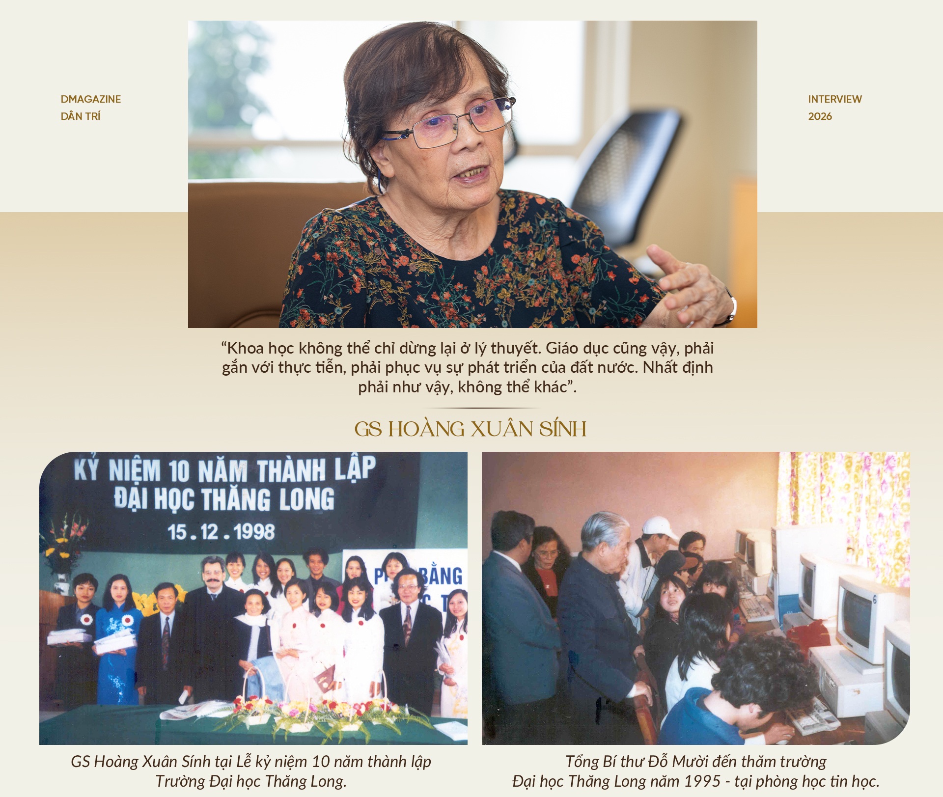 GS Hoàng Xuân Sính: Sau khi “gõ cửa” Tổng Bí thư, tôi không còn đường lui - 15