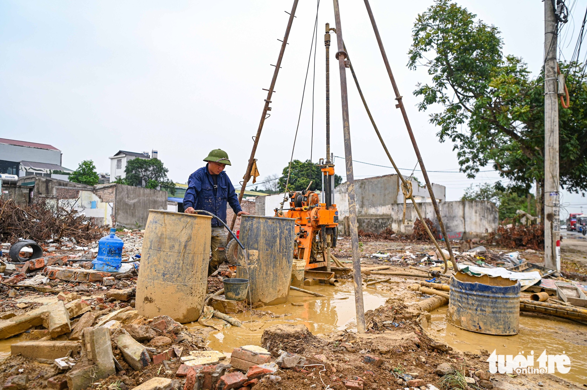 Công trường đại lộ Thăng Long rộng tới 180m và tuyến metro trị giá hơn 65.000 tỉ phía tây Hà Nội 19 đại lộ Thăng Long - Ảnh 19.
