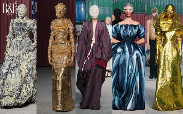 Show Maison Margiela Thu/Đông 2026 gây bão MXH: Hứa Quang Hán cũng có mặt, model catwalk gần như không thấy đường- Ảnh 10.