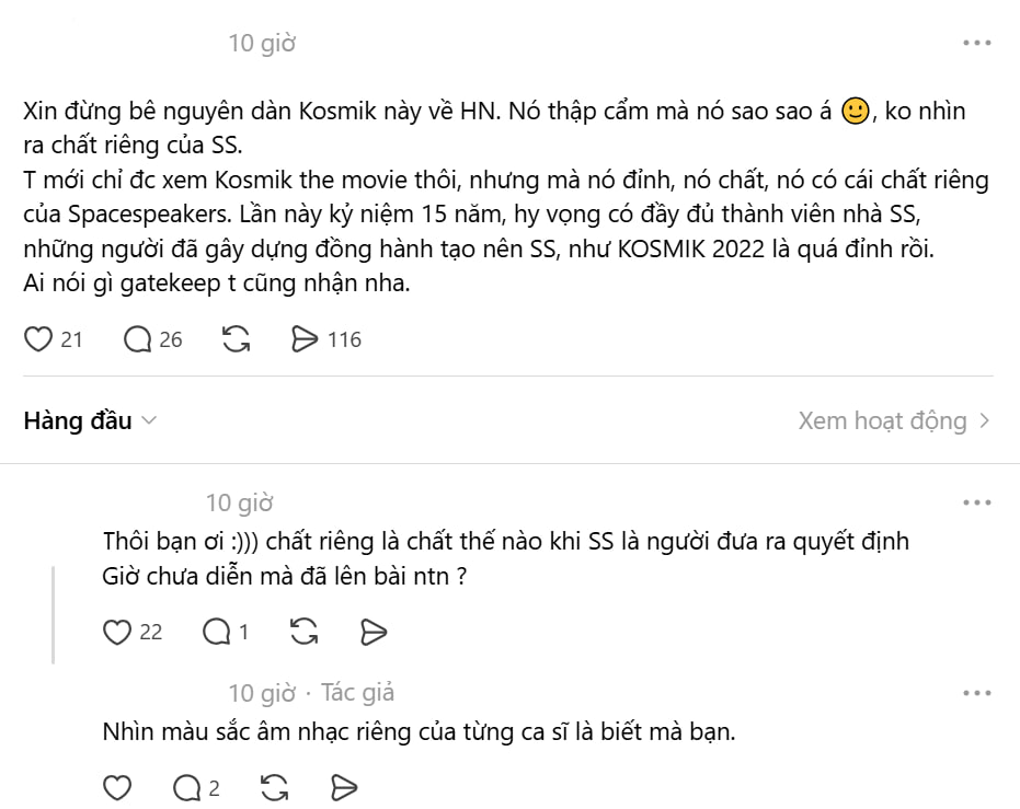 Line-up concert tại Mỹ của SpaceSpeakers bị chê “mất chất”- Ảnh 3.