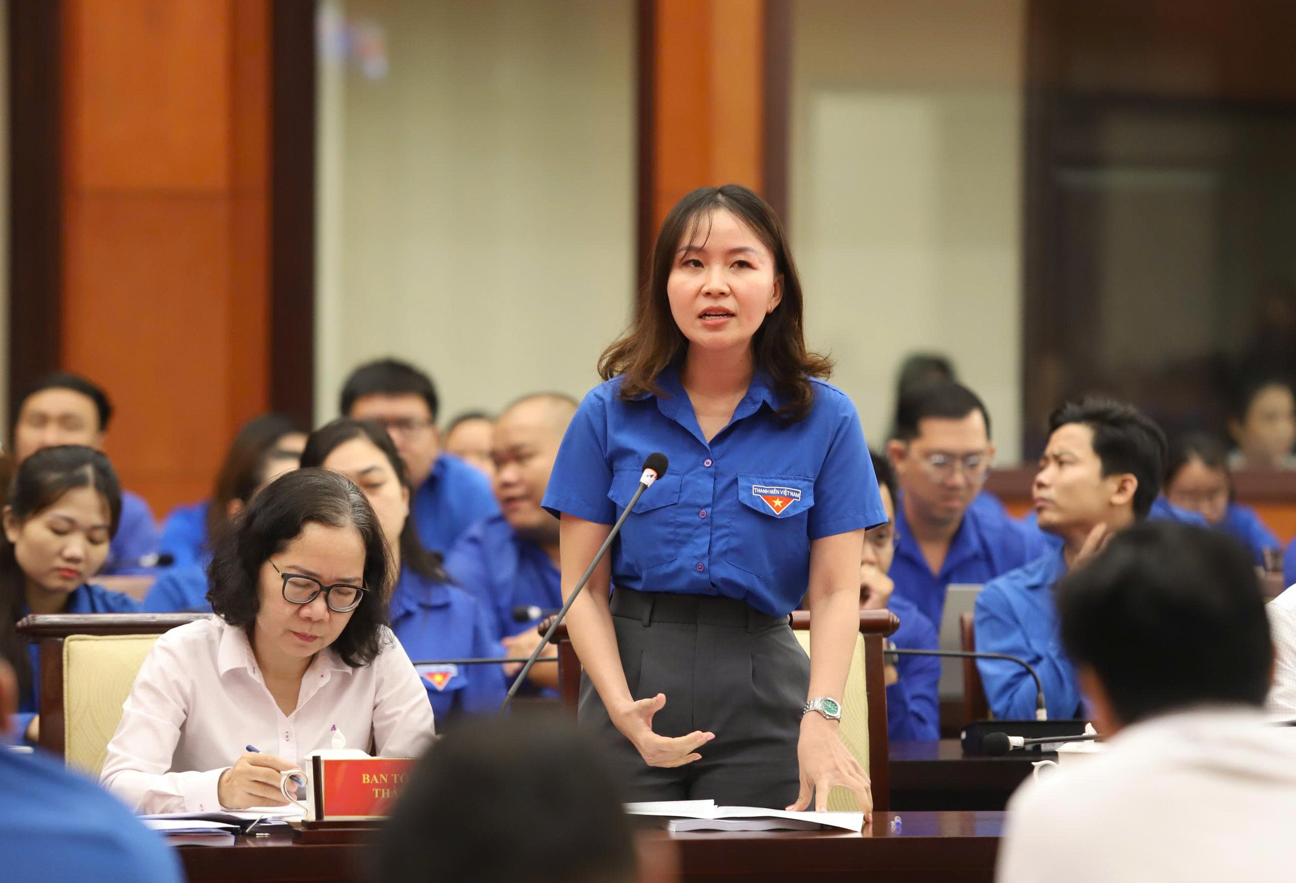 Đối thoại với thanh niên, Bí thư Thành ủy TPHCM nói về tương lai thành phố 3 Đối thoại với thanh nhiên, Bí thư Thành ủy TPHCM nói về tương lai thành phố - Ảnh 3.