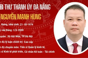 Chân dung tân Phó Bí thư Thành ủy Đà Nẵng Nguyễn Mạnh Hùng