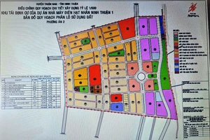 Người dân bị thu hồi đất thực hiện dự án điện hạt nhân Ninh Thuận được bố trí nhà ở tạm
