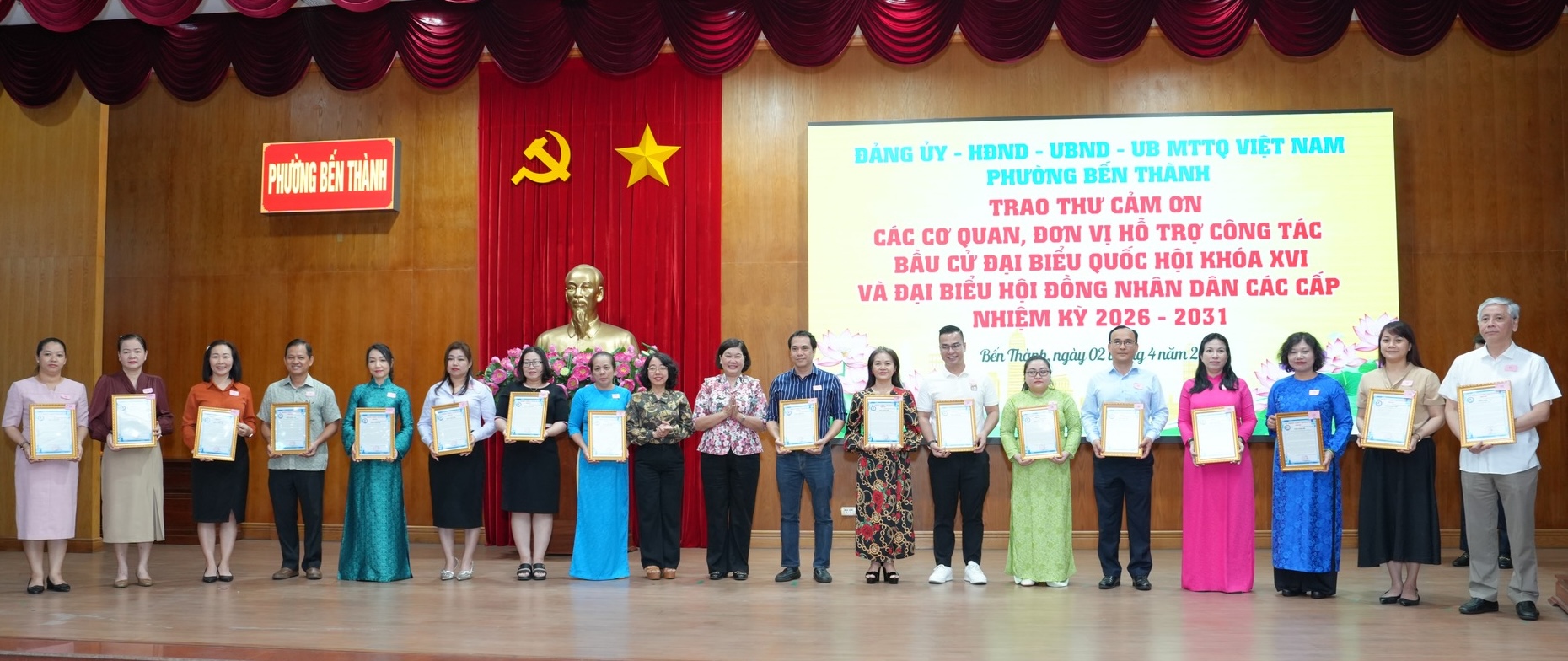 TPHCM: Phường Bến Thành thành lập thêm chi bộ, đảng bộ, củng cố hệ thống chính trị - Ảnh 2.