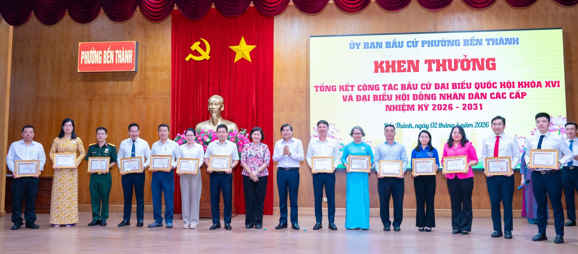 TPHCM: Phường Bến Thành thành lập thêm chi bộ, đảng bộ, củng cố hệ thống chính trị - Ảnh 3.