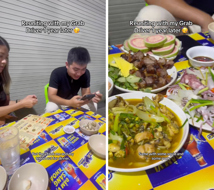 Nữ khách Tây ngỡ ngàng trước cách hành xử của nam tài xế công nghệ Việt Nam sau 1 năm mất liên lạc- Ảnh 2.