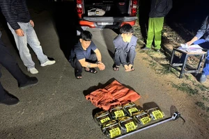 Hải quan chặn ô tô, thu giữ 7kg ma túy đá