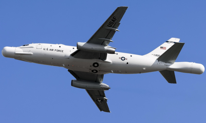 Máy bay NT-43A Mỹ trong một chuyến làm nhiệm vụ. Ảnh: Instagram/aviationtampabay