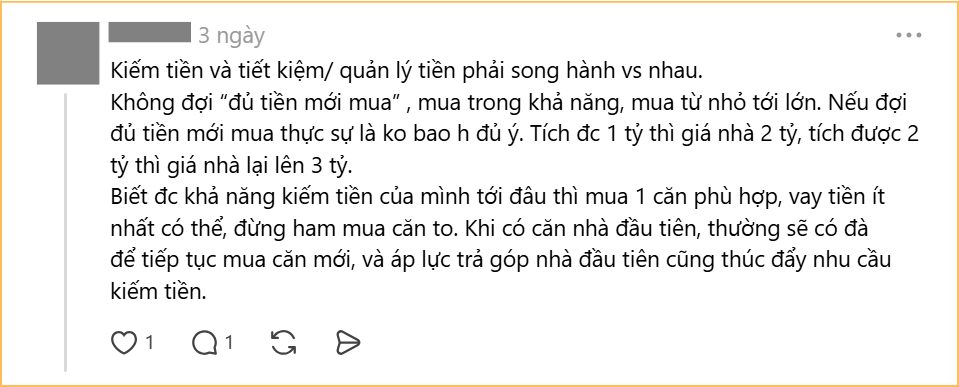 “Làm sao để có căn nhà đầu tiên?”: Câu trả lời hóa ra toàn điều quen thuộc- Ảnh 5.