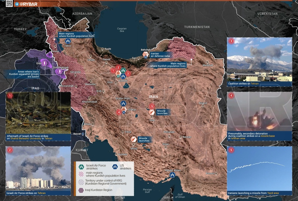 Toàn cảnh xung đột Trung Đông: Chiến thuật khác lạ của tên lửa Iran - 2