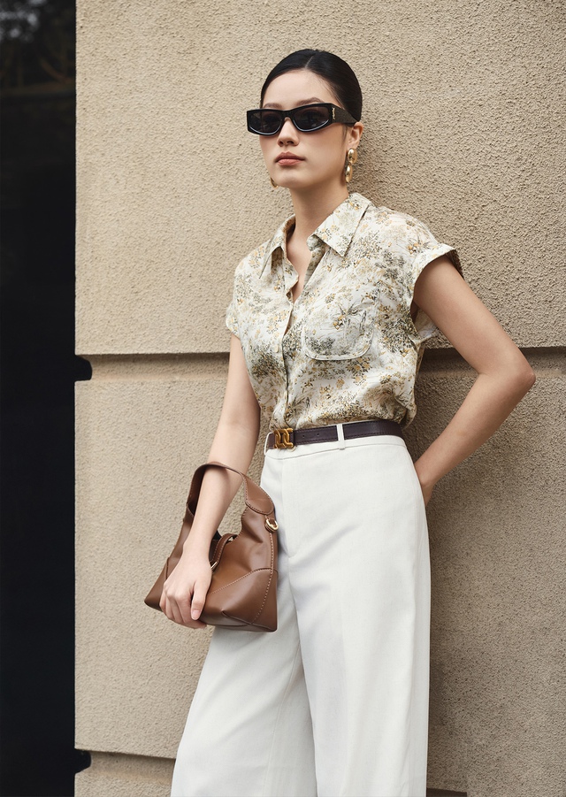 Mặc đẹp cả tuần cùng chiếc quần trắng tối giản - Ảnh 3.