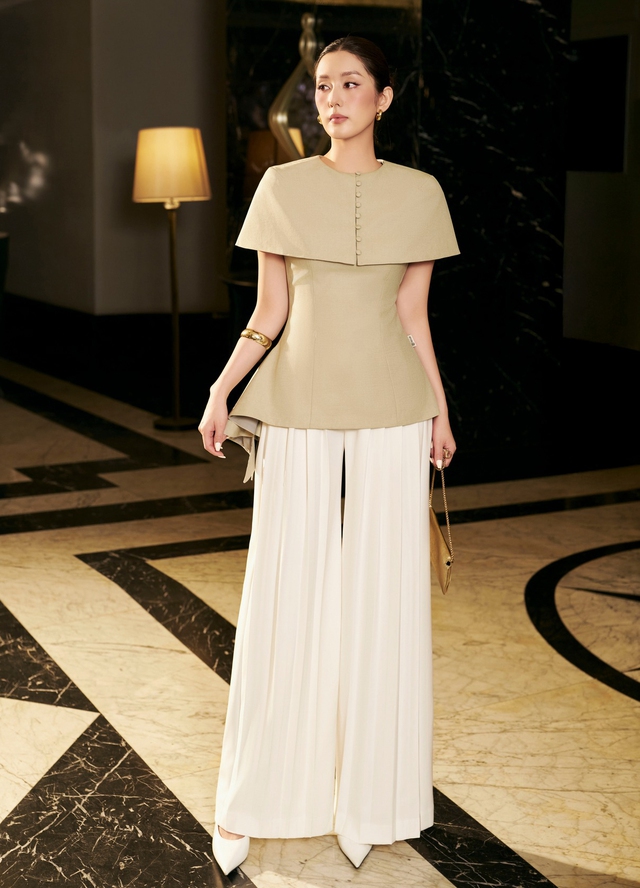 Mặc đẹp cả tuần cùng chiếc quần trắng tối giản - Ảnh 4.