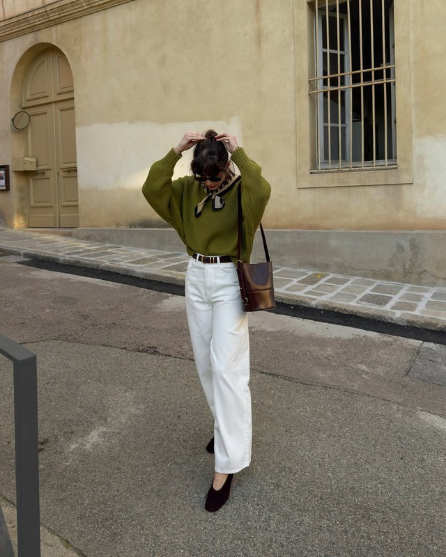 Mặc đẹp cả tuần cùng chiếc quần trắng tối giản - Ảnh 6.