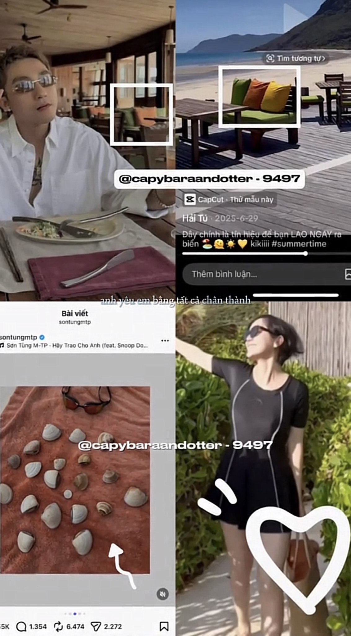 Sơn Tùng và Hải Tù lộ ảnh cùng đi nghỉ dưỡng ở resort 5 sao- Ảnh 2.