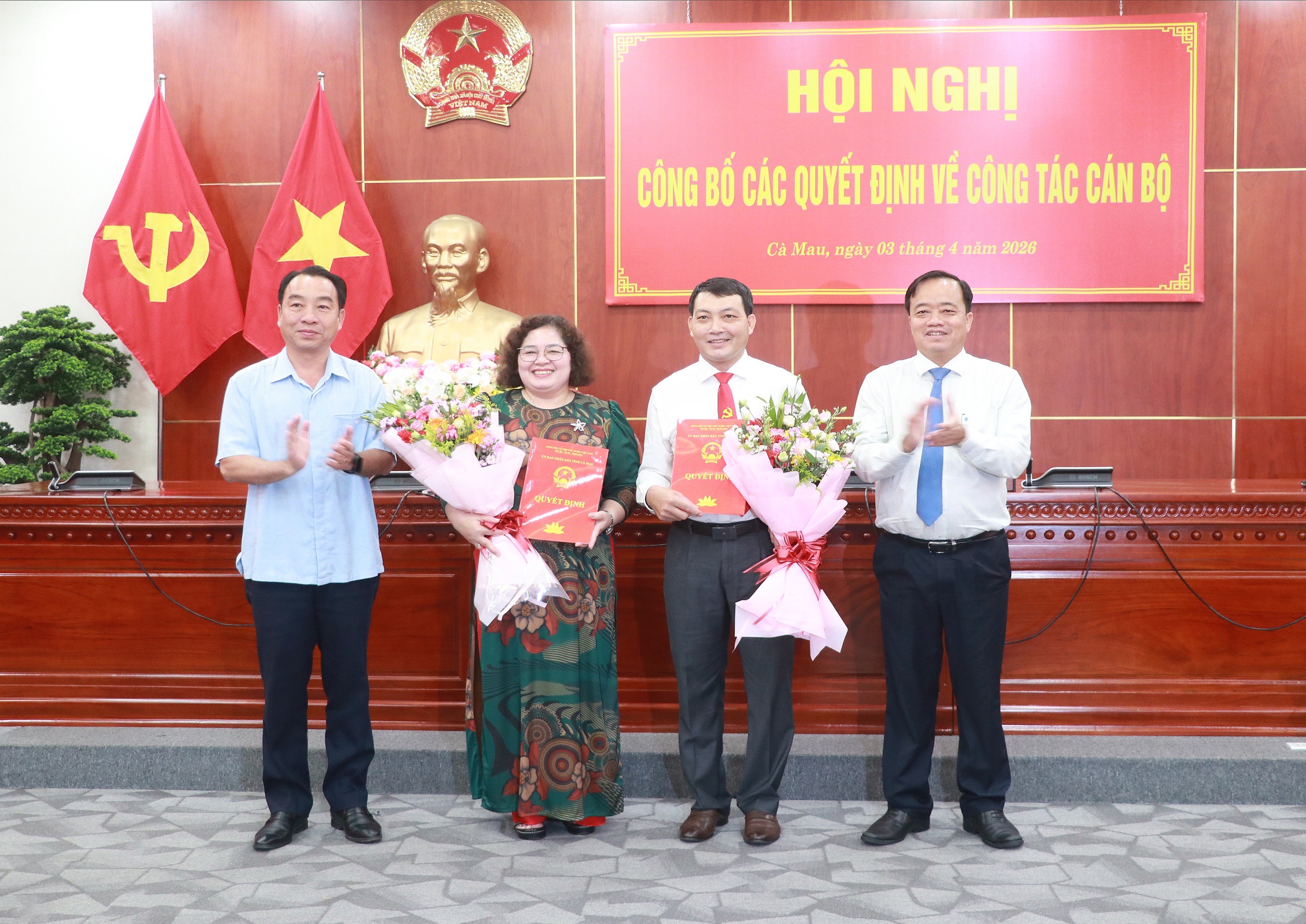 Cà Mau: Luân chuyển điều động bổ nhiệm nhiều cán bộ chủ chốt   - Ảnh 2.