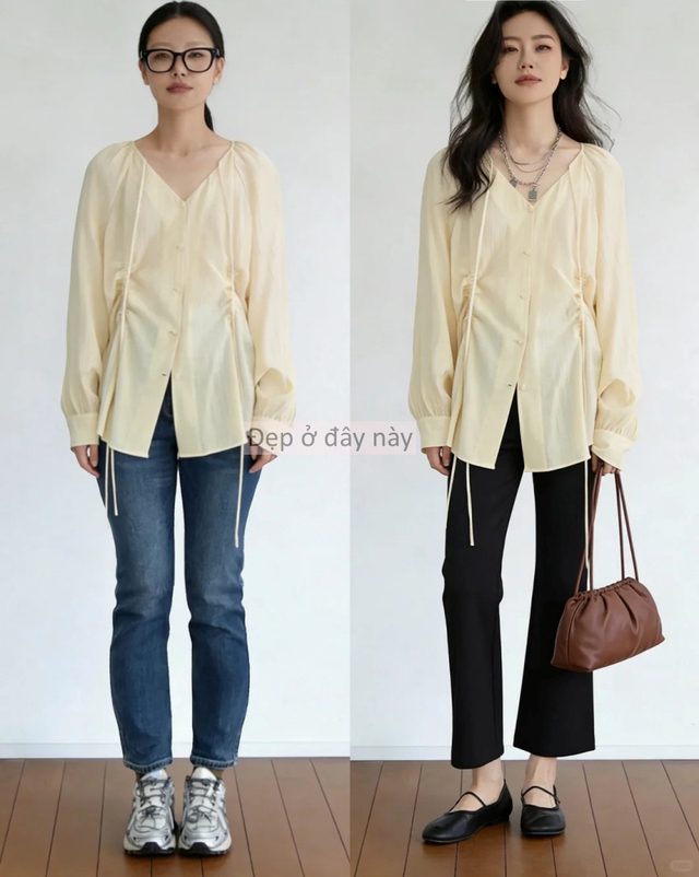 Sai lầm nhiều người mắc khi mặc jeans: Khi đổi sang quần ống suông, dáng đẹp lên thấy rõ- Ảnh 2.