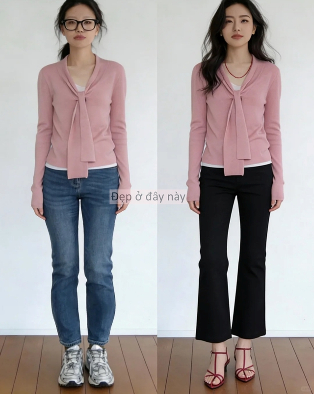 Sai lầm nhiều người mắc khi mặc jeans: Khi đổi sang quần ống suông, dáng đẹp lên thấy rõ- Ảnh 4.