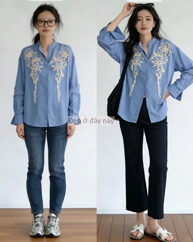 Sai lầm nhiều người mắc khi mặc jeans: Khi đổi sang quần ống suông, dáng đẹp lên thấy rõ- Ảnh 10.