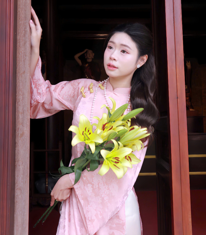 Hình ảnh hiện tại của Thanh Hiền, sau khi giảm 15 kg trong 7 tháng. Ảnh: Nhân vật cung cấp