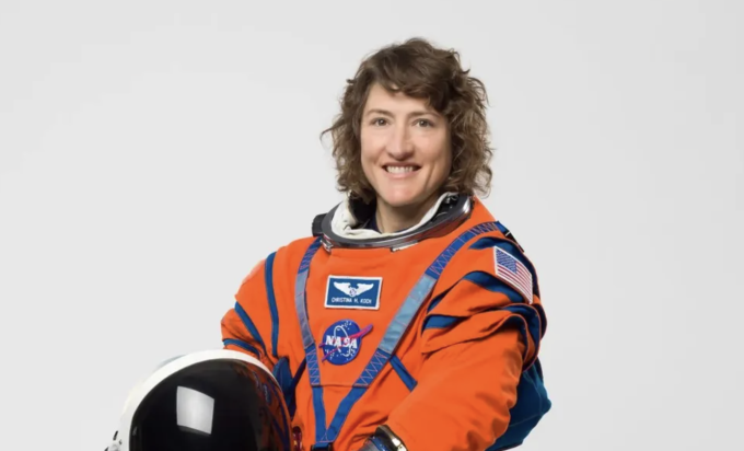 Christina Hammock Koch. Ảnh: NASA