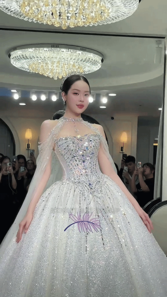 Showbiz có cả nghìn cô dâu nhưng đây là người đẹp nhất: Visual khiến tim lỡ 1 nhịp, style cũng 0 điểm nào chê- Ảnh 2.